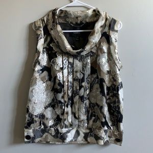 St. John Multicolor Sleeveless Top